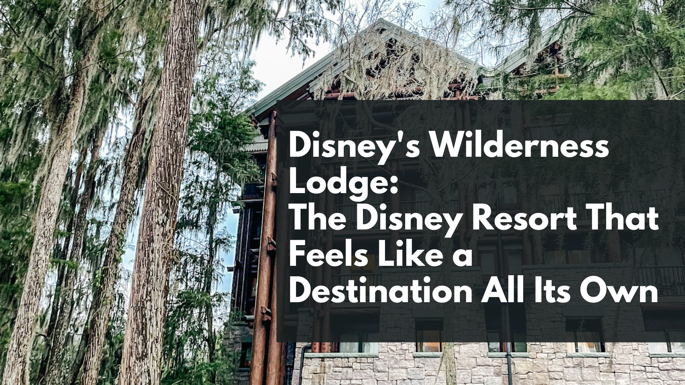 Disney’s Wilderness Lodge: The Disney Resort That Feels Like a Destination All Its Own